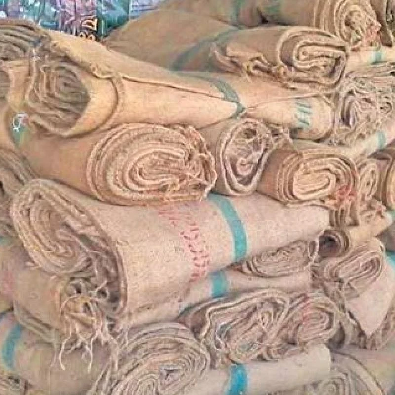 Custom jute bags for cocoa beans with logo