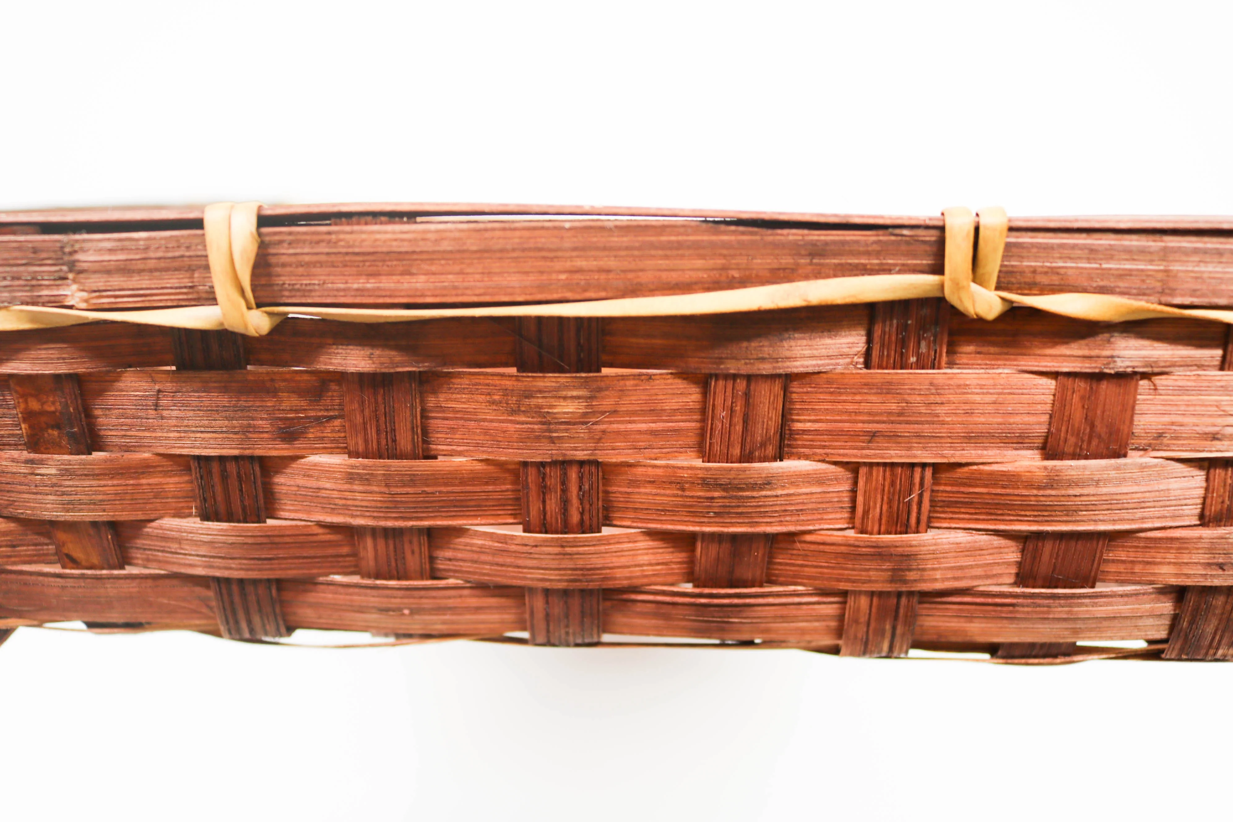 
Cheap rectangle natural bamboo basket storage from high quality supplier 