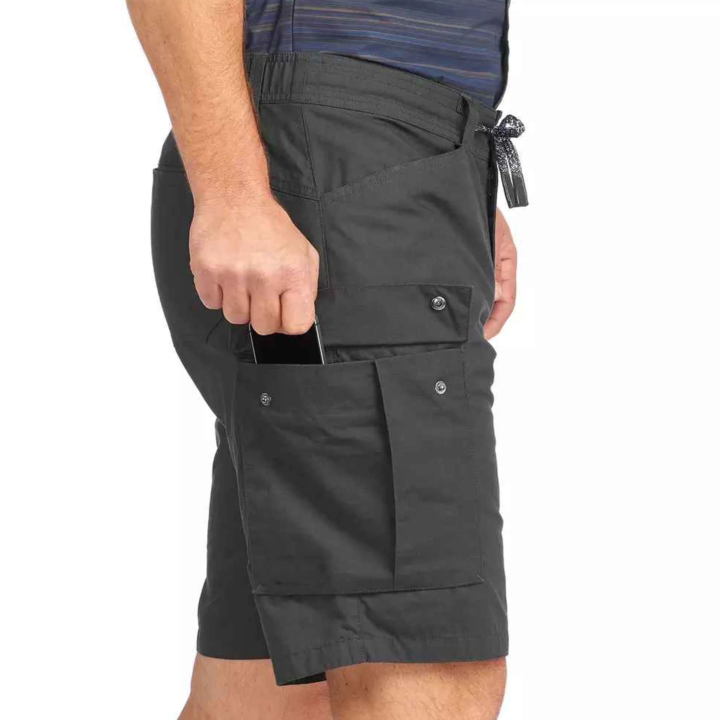 Мужские дорожные шорты, удобные повседневные уличные шорты с несколькими карманами, 2021