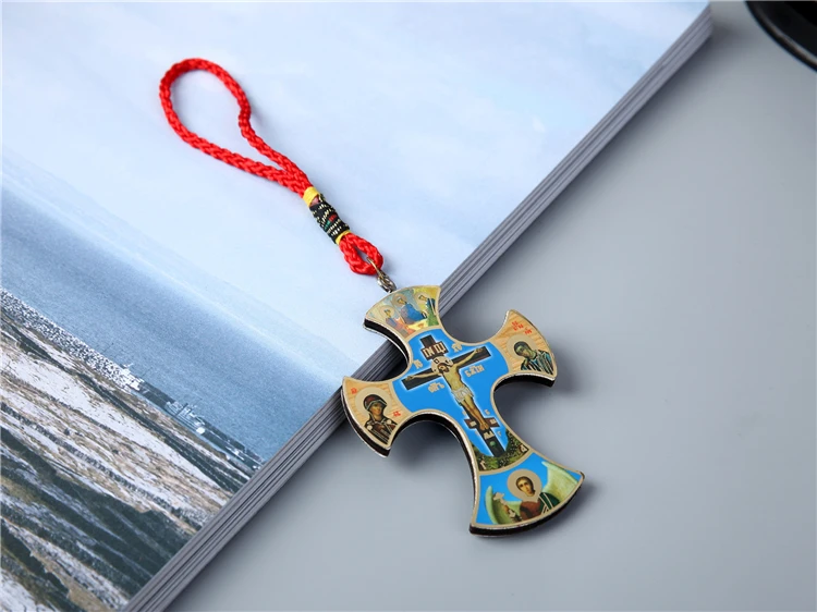 Hot Selling Orthodox Cross Unique Design Christian Jesus Vintage Religious Cross Pendants Customize
