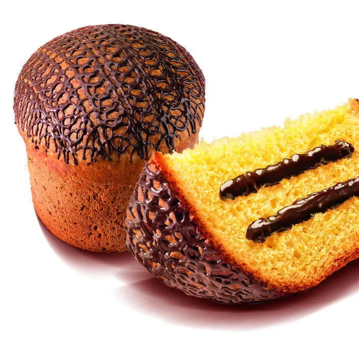 
Italian chocolate Panettone 750 g private label 