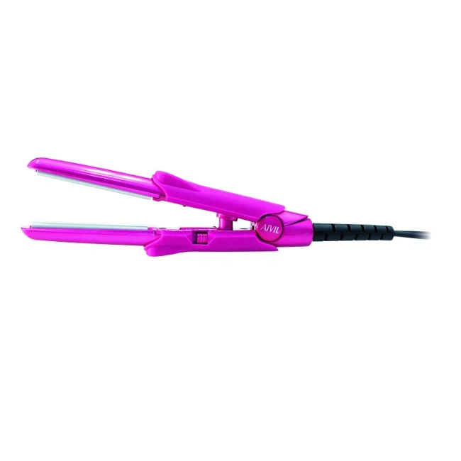 Hair Straightener Flat Irons Straightening Compact Small Hair Straight Styler Ceramic Coating Professional Use