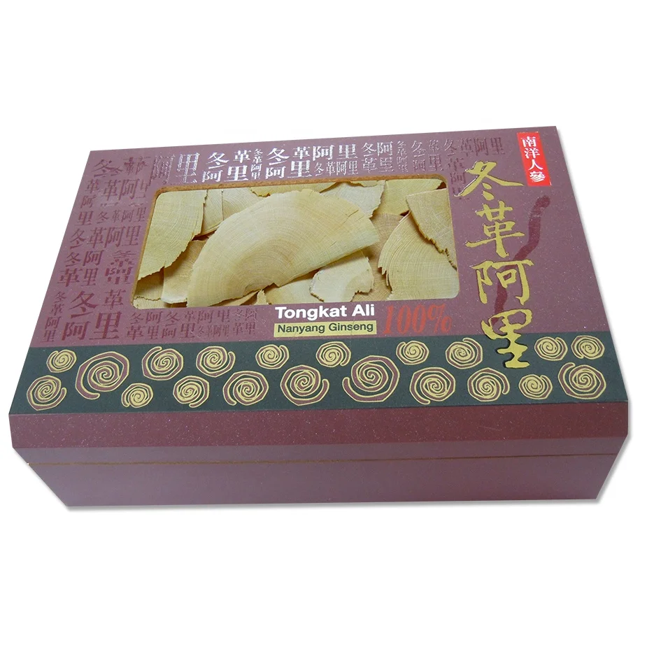 Malaysia 100%  Tongkat Ali Slices Natural Herbal Medicine Nanyang Ginseng