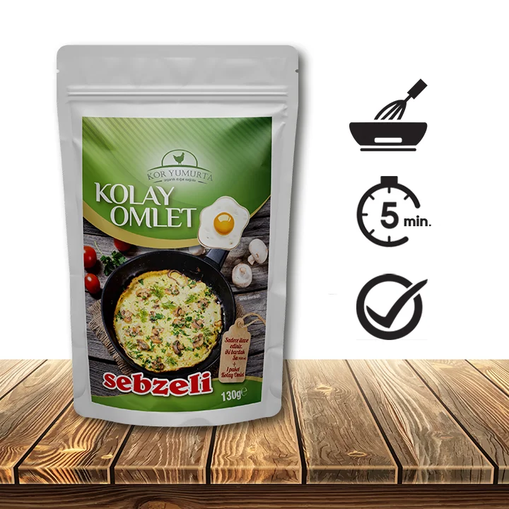 Best Price Easy Omelette Powder with Vegetables Wholesale Product - The Most Preferred Omelette Powder