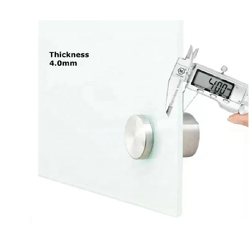 Hot Selling Large Sized Conference Room Demonstration Board Pure White Standard Glass Whiteboard