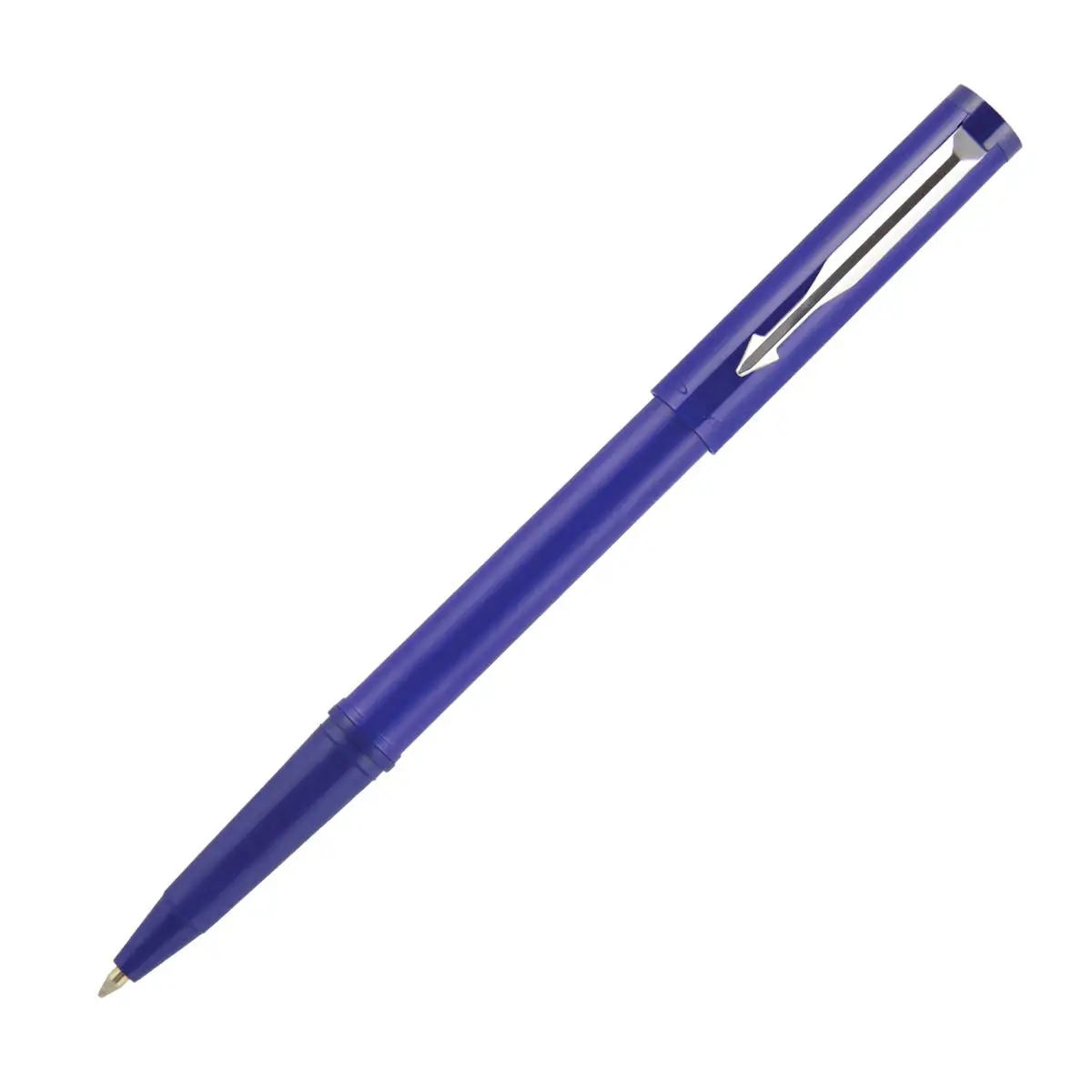 Шариковые ручки beta standard chrome trim blue color plastic body parker с индивидуальным логотипом Рекламные