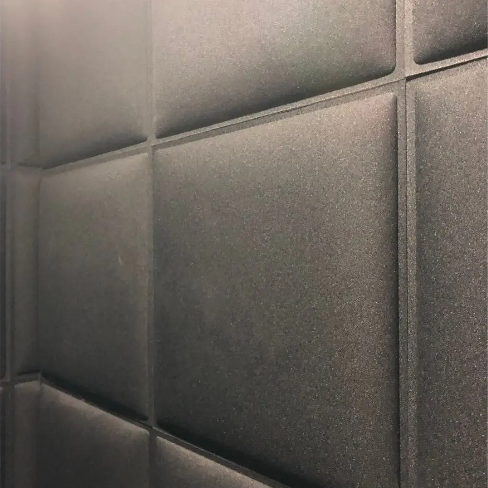 Высококачественная Звукопоглощающая настенная панель для студийной записи и музыкального зала из полиэстера