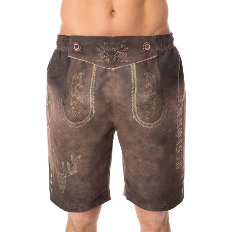 High Quality Fashion New Style lederhosen leather bavarian shorts