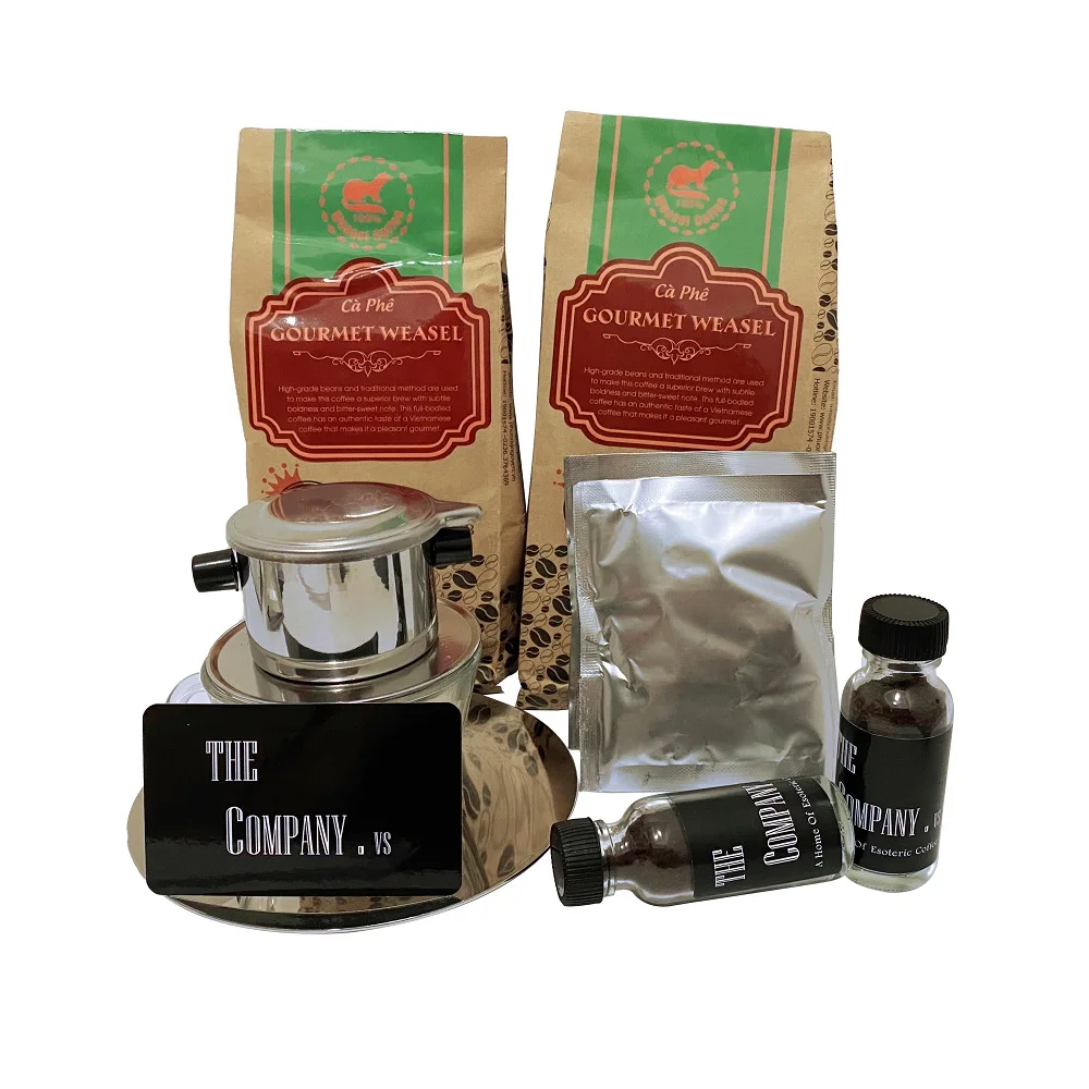 Vietnam Round Metal Filter Coffee Espresso Size Phin with Minimalist Design Style For The Perfect Coffee