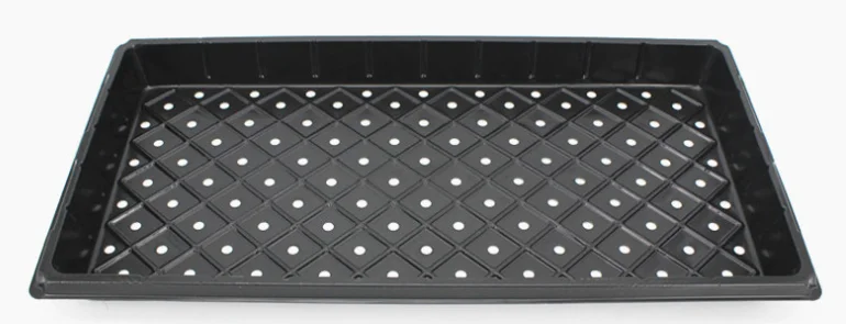 Flat Seed Tray Seedling Propagation Starter Trays Plastic Seedling Nursery Flat Tray