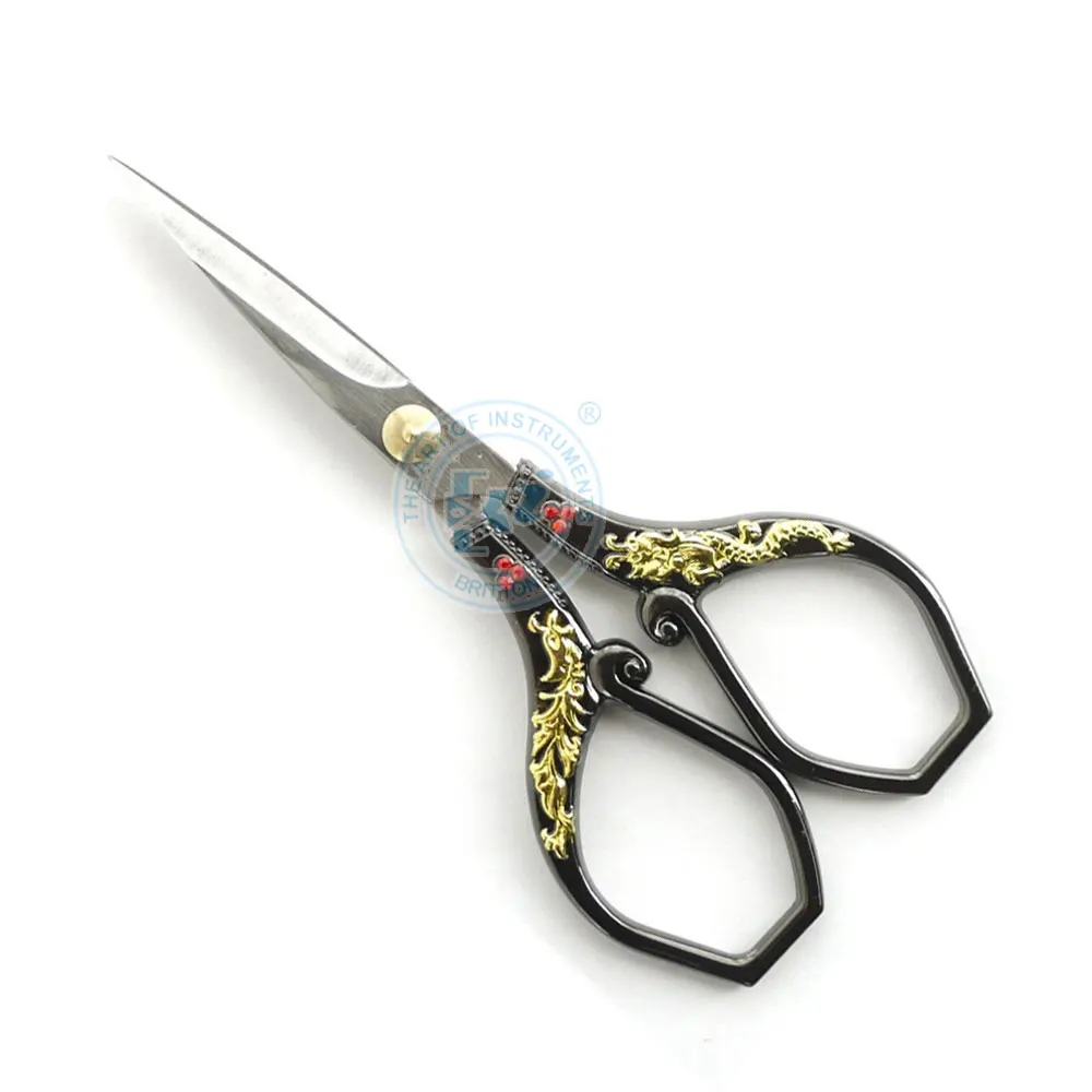Best Selling Fancy Embroidery Scissors Wholesale Professional Stainless Steel Embroidery Scissors