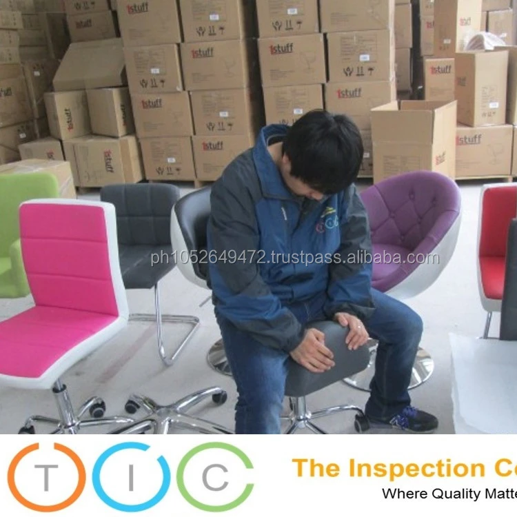 Pre Shipment Inspection service Philippines for Quality Control Chair