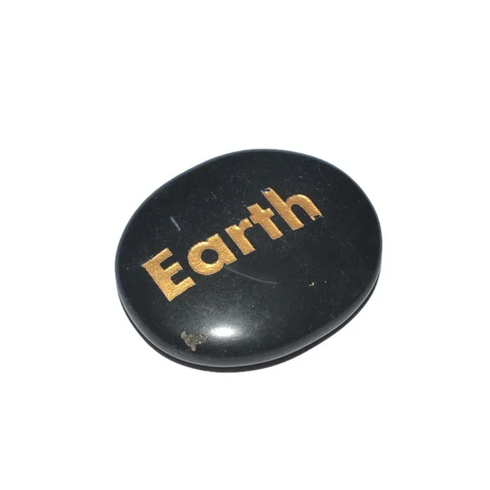 Black Agate Earth Engraved Stone at Low Price | Black Agate Earth Engraved Stone Online