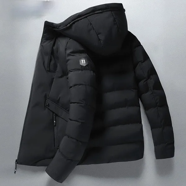 Hot Sale Winter Jackets Men Fashionable Puffer Coat Hooded Down Coat Goose Jacket