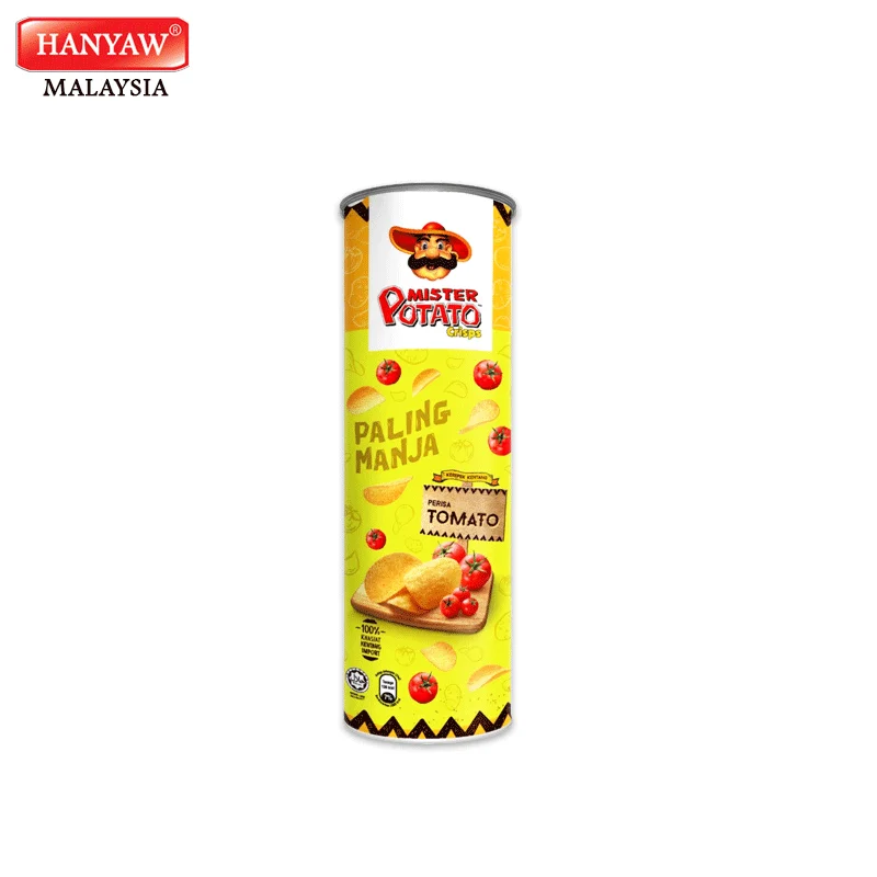 [Malaysia] Fast Shipping + Halal Certified Mister Potato Tomato Chips ( 14 Tins x 160g / Ctn)