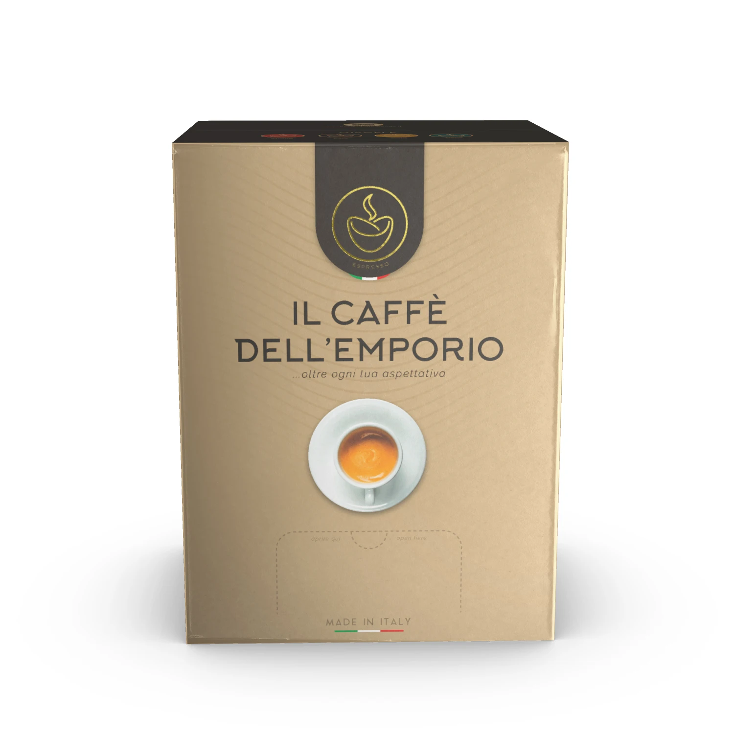 Супер качественные итальянские кофейные капсулы ESE d.44mm Il Caffe Dell Emporio Easy Mellow Blend 150 штук