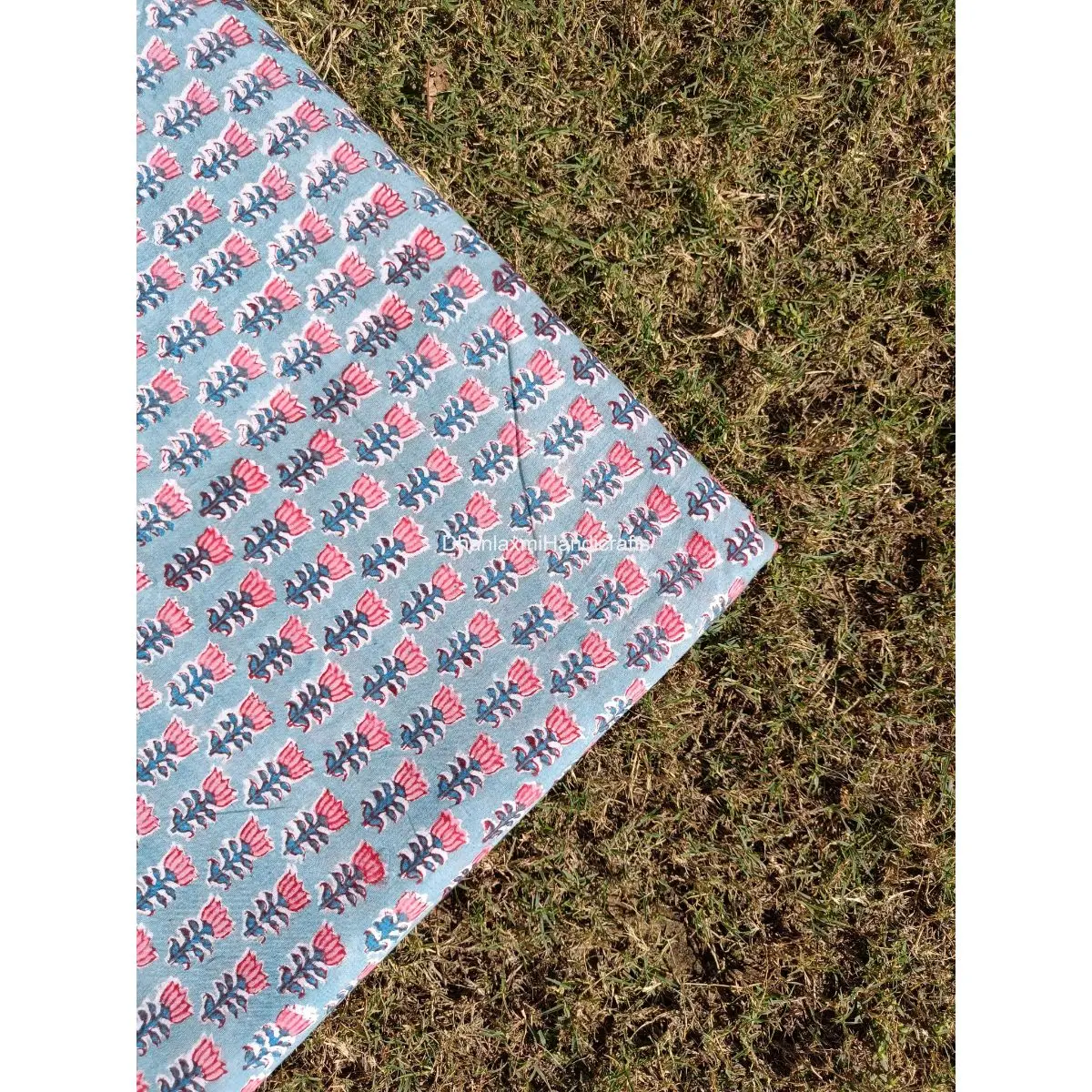 Wholesale Running Fabric Indian Cloth Textile 100% Cotton Multi-Color Garment Material Floral Hand Block Print