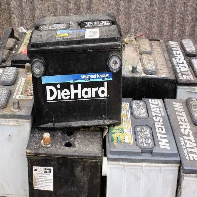 used car battery scrap / Drained Lead-Acid Battery - Lead battery scrap from USA