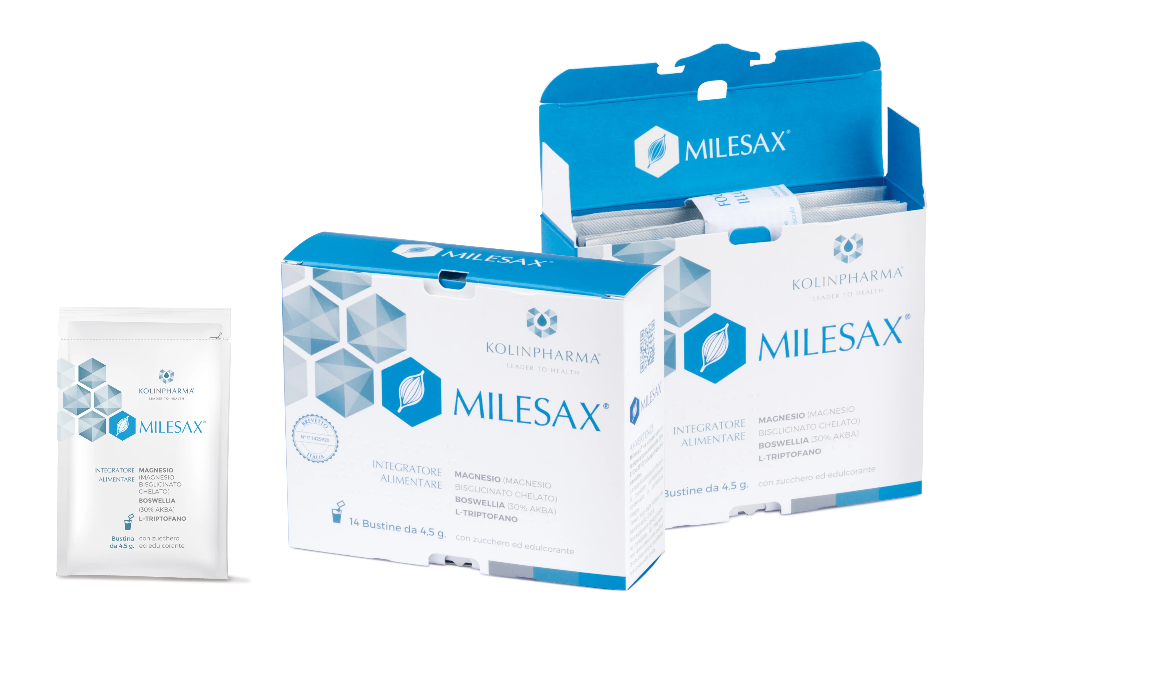 High effect made in Italy 14 sachets granule agent herbal supplements healthcare food supplement for muscle contracture