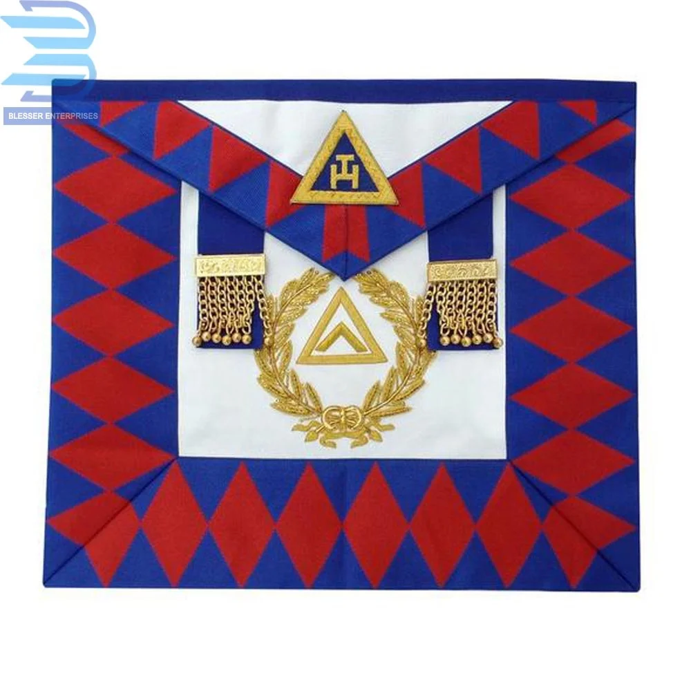 Оптовая продажа от производителя, изготовленный на заказ, вышитая маскалистская АРКА, большой главенный фартук