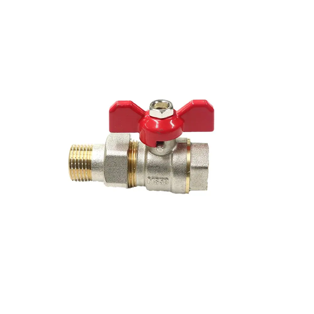 Long life  brass ball valve gas valve 1/2 inch 3/4 inch -2 inch heating plumbing system wholesale factory Vietnam