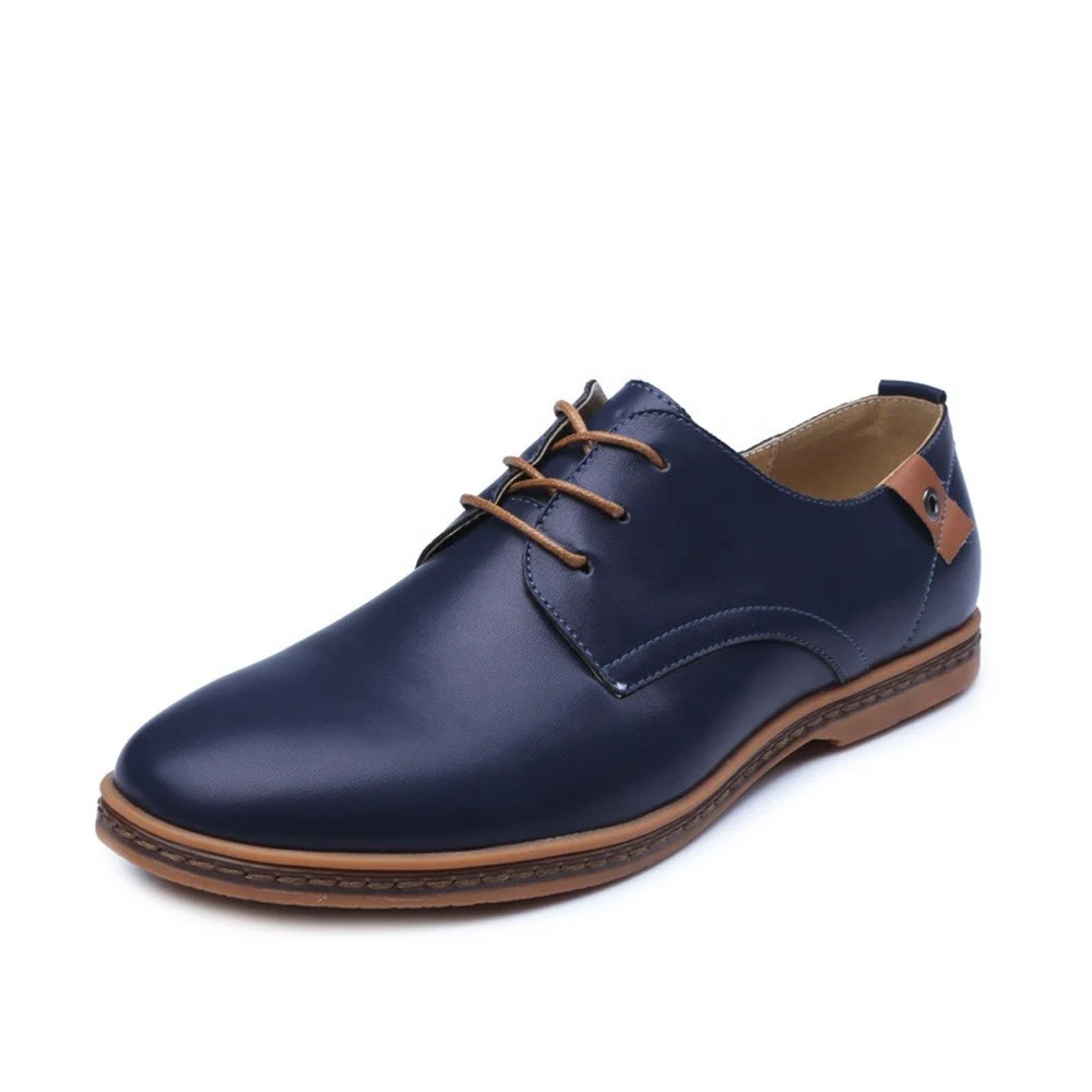 Men Casual British Style Leather Shoes