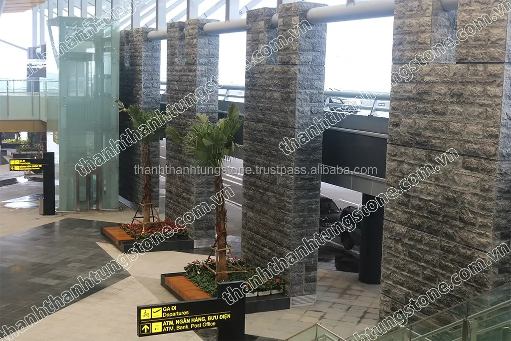 Ledger Panel White Black Tile Natural Paving Exterior Stone Decoration Wall Cladding Wholesale Limestone Marble Basalt Granite