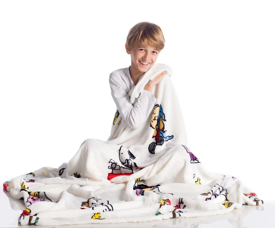 
KANGURU PEANUTS FLEECE BLANKET 