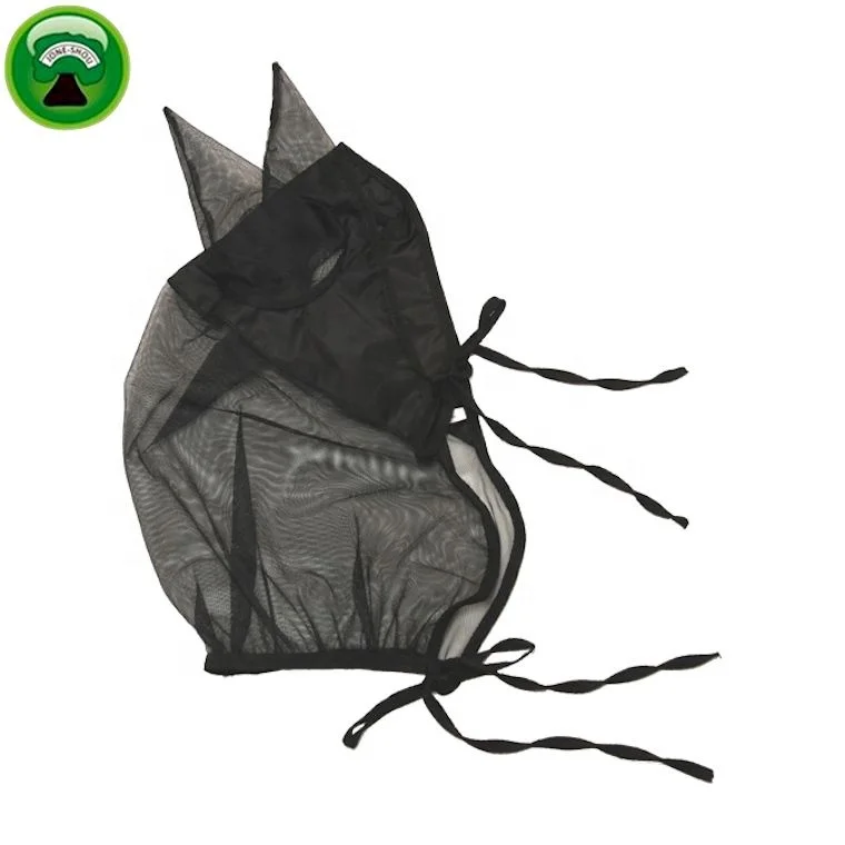 Equestrian equipment 2 colors Nylon horse fly mask