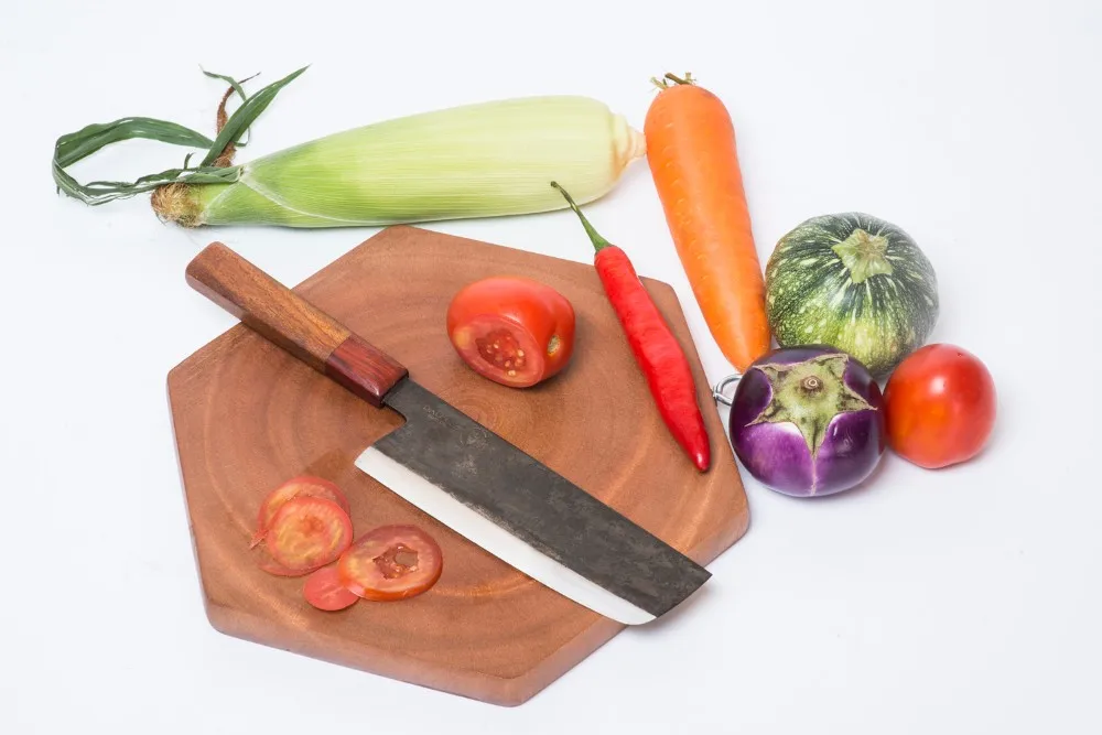 Японские кухонные ножи Chef - NAKIRI мясника из углеродистой стали