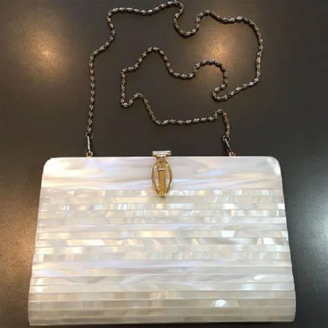 Stunning Mother of Pearl Clutch for Ladies at best rate