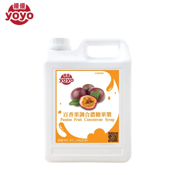 Сироп для страстных фруктов производство фруктового сока Тайвань