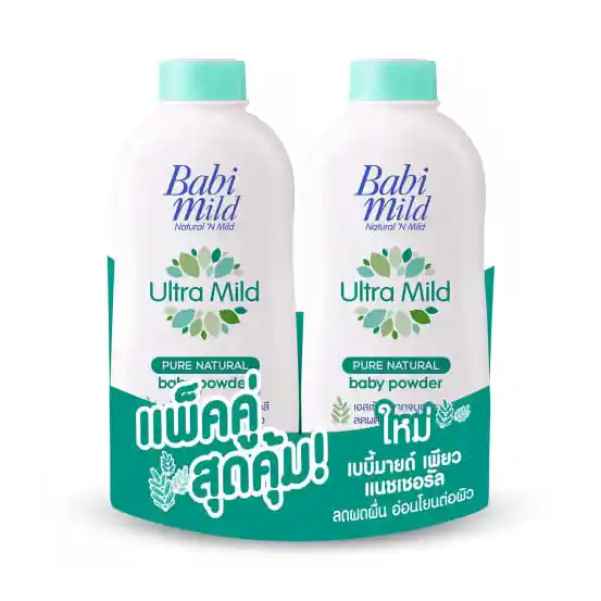 
Natural Babi Mild Powder for baby Product of Thailand 