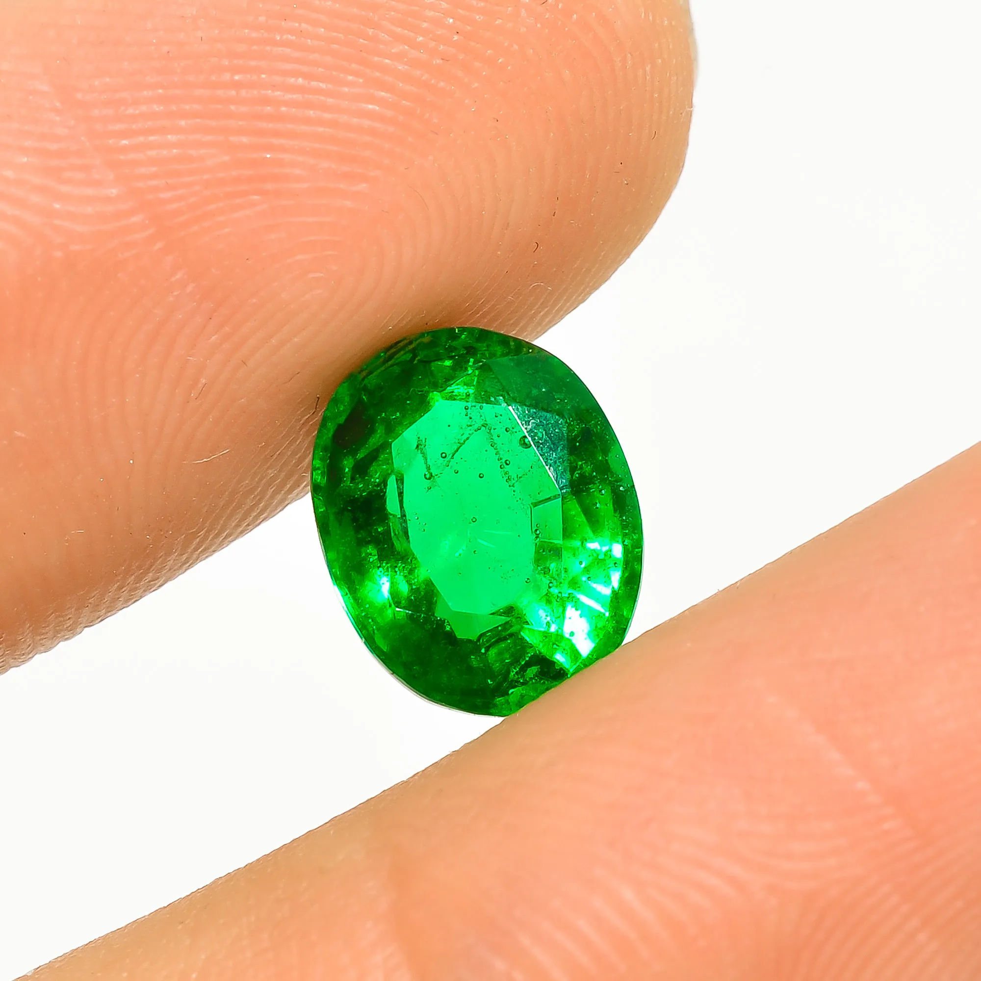 Emerald BaiFu Green Stone Gemstone Natural Emerald