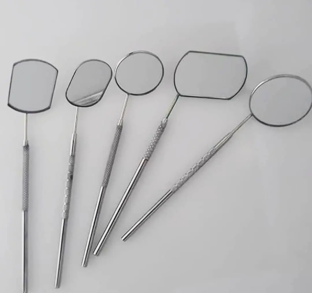 
Half Moon Lash Extension Mirror Eyelash Application Accessory Makeup Tool Stainless Steel Professional Quality Salon Beauty Use 