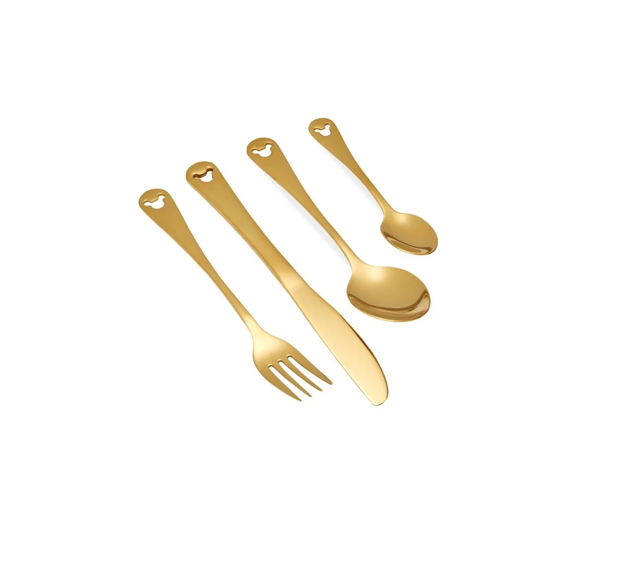 Metal Salad Server With Handle New Salad Server For Serving Salad New Metal Flatware Latest Cutlery Set In Wholesale Price