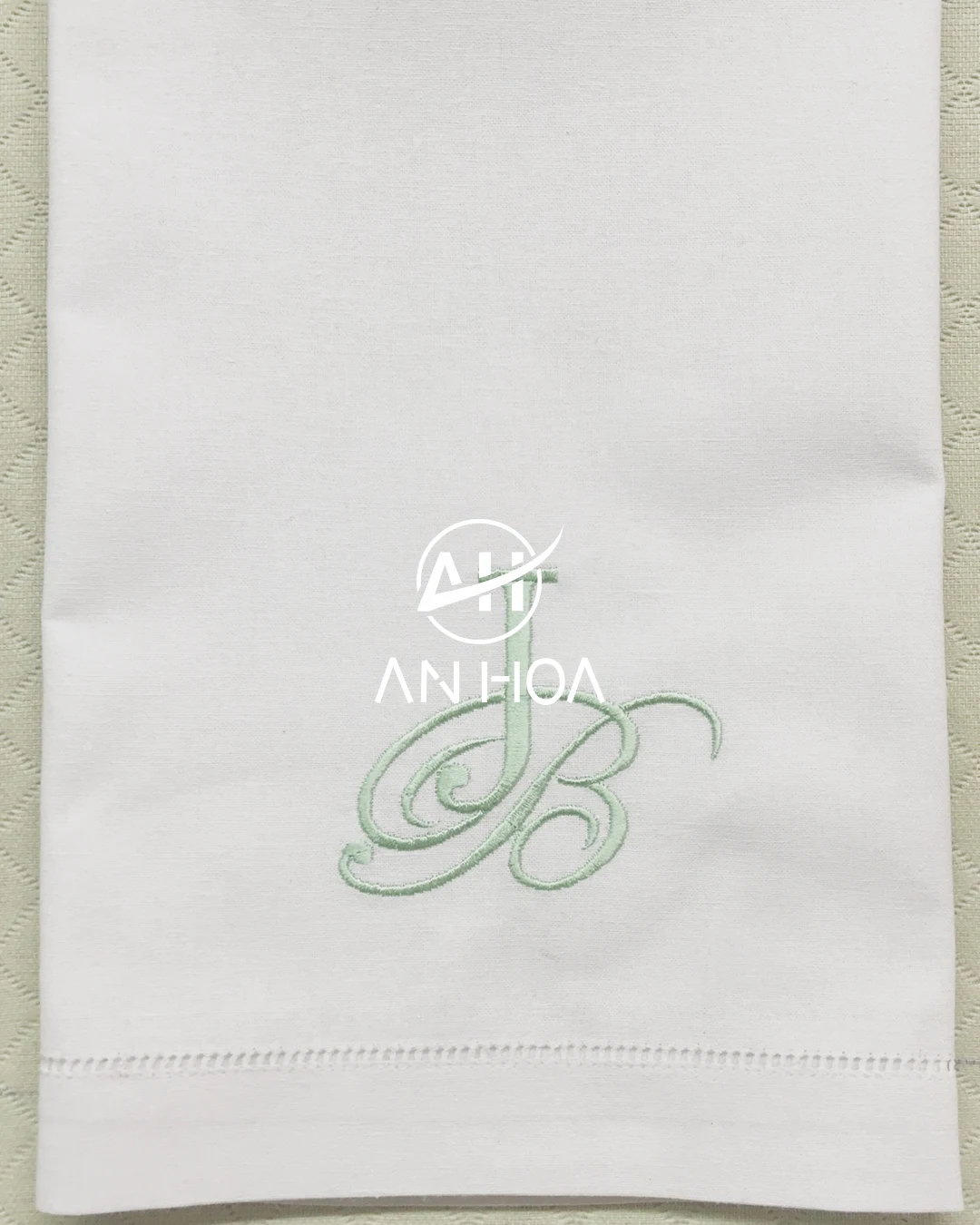 Салфетка Monogrammed из 100% хлопка индивидуальная Свадебная салфетка