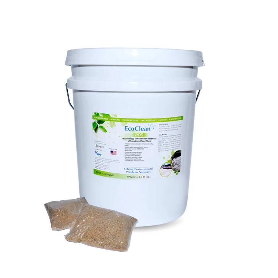 Vietnamese Supplier - EcoClean 205 - 25 Lbs - Microbiology of Wastewater Treatment of Aquatic and Food Plants