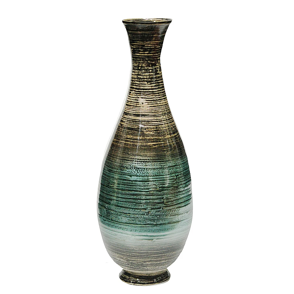Best selling High quality Bamboo Lacquer Vase Floor Vase Made in Vietnam