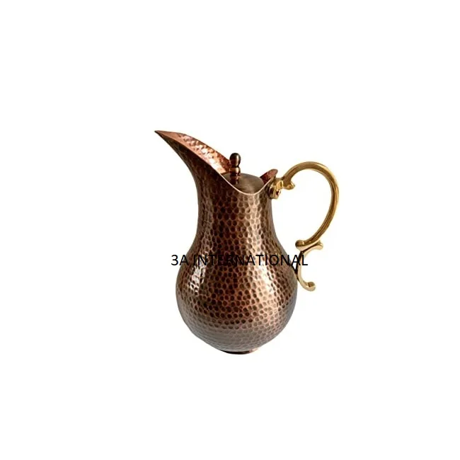  Рельефная дизайнерская медная урна для хранения жидкости банка молока металлическая индивидуальной формы (винтажная Античная)