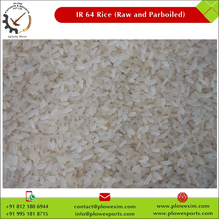 
Finest Quality and Texture IR64 Long Grain Parboiled Rice from The Land of Rice 