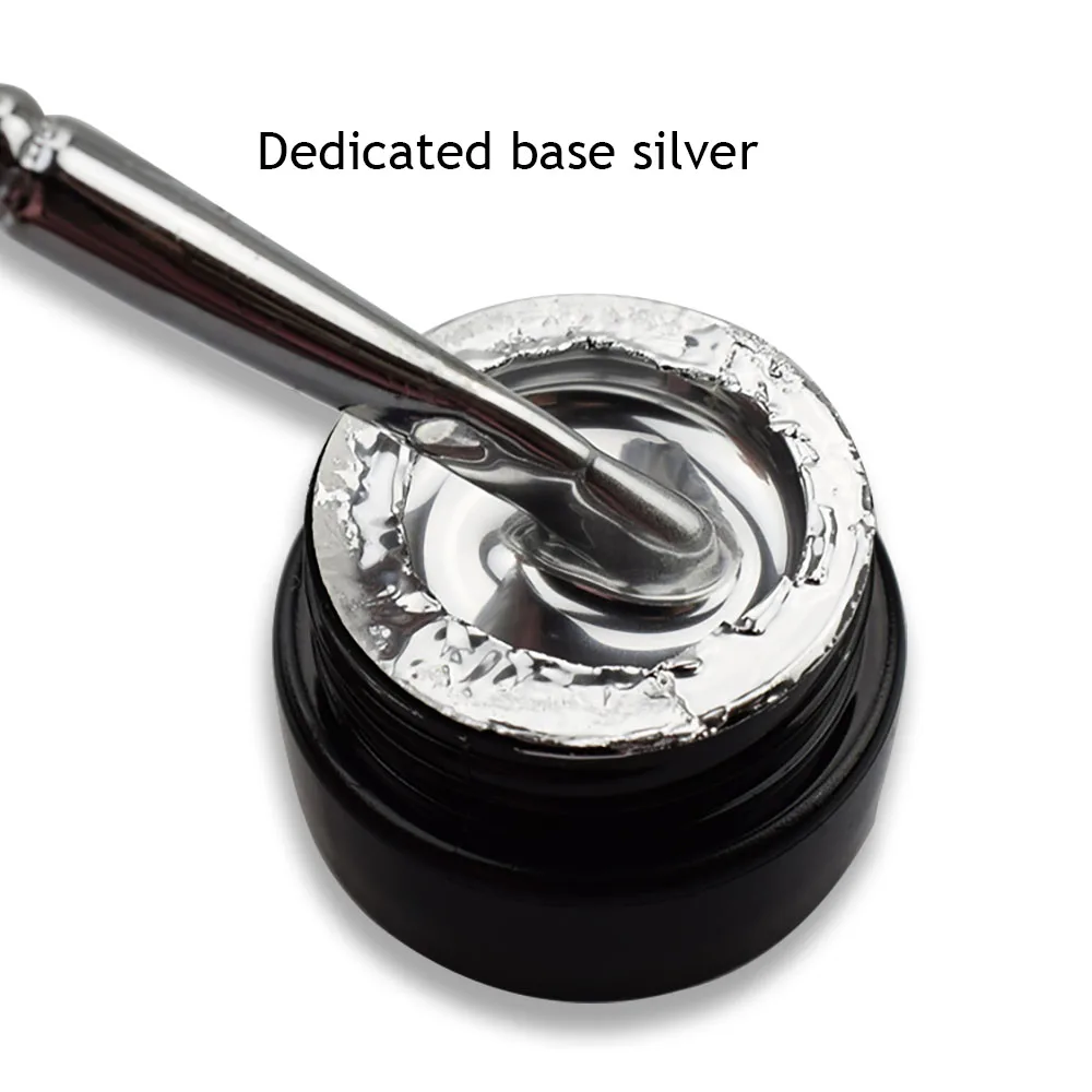 Nail Metal Glue Mirror glue Japanese Mirror Adhesive Primer Painted Removable Nail Polish