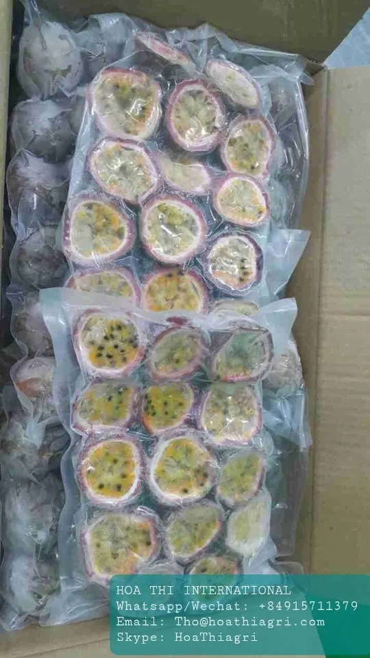 Натуральный вкус замороженные страстные фрукты IQF целая форма 24 месяца Shell Life высокое качество Лучшая цена