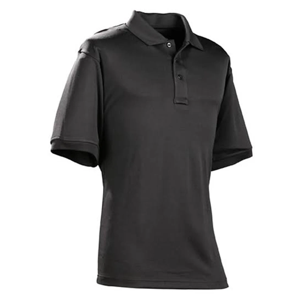 Solid Plane Grey Men Tactical Polo T Shirts Soft Cotton Made