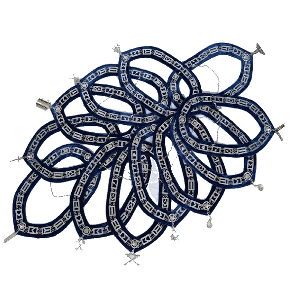 MASONIC BLUE LODGE GOLD WORKING TOOLS LOT OF 12 CHAIN COLLAR FREE JEWEL SET MASONIC BLUE LODGE WORKING TOOLS LOT OF CHAIN COLLAR