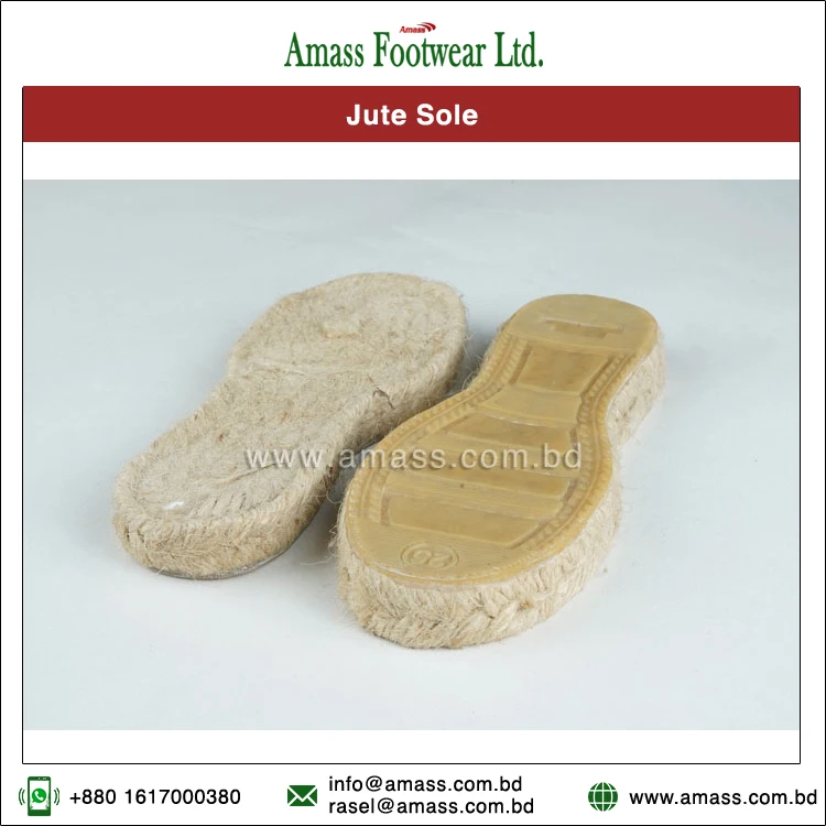 Latest Stock Arrival High Quality Wholesale Selling Handmade Jute Soles for Espadrille