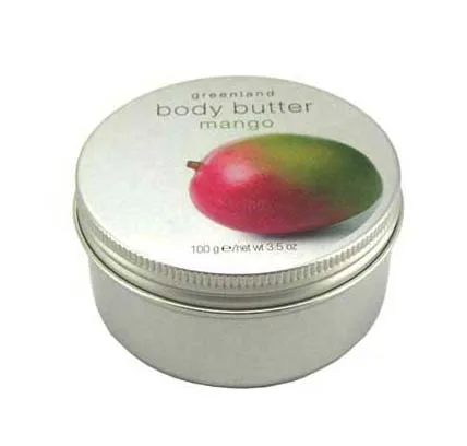 
small round aluminium metal tin can box for cosmetic 