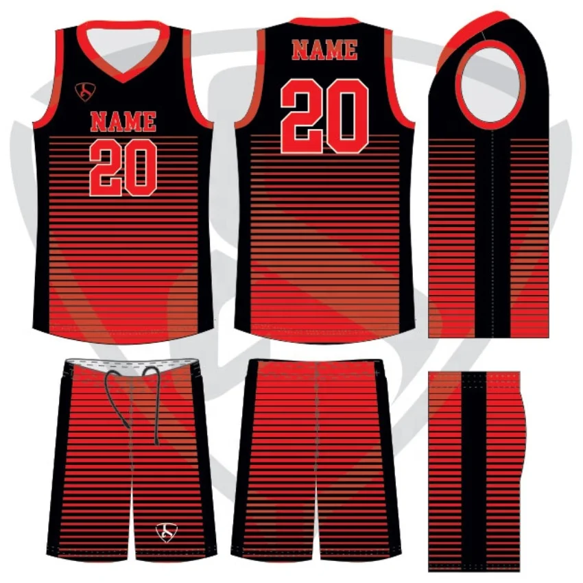 Custom Unique Design High End Quality Cheap Sublimation Quick Dry Basketball Jersey Uniform For Men