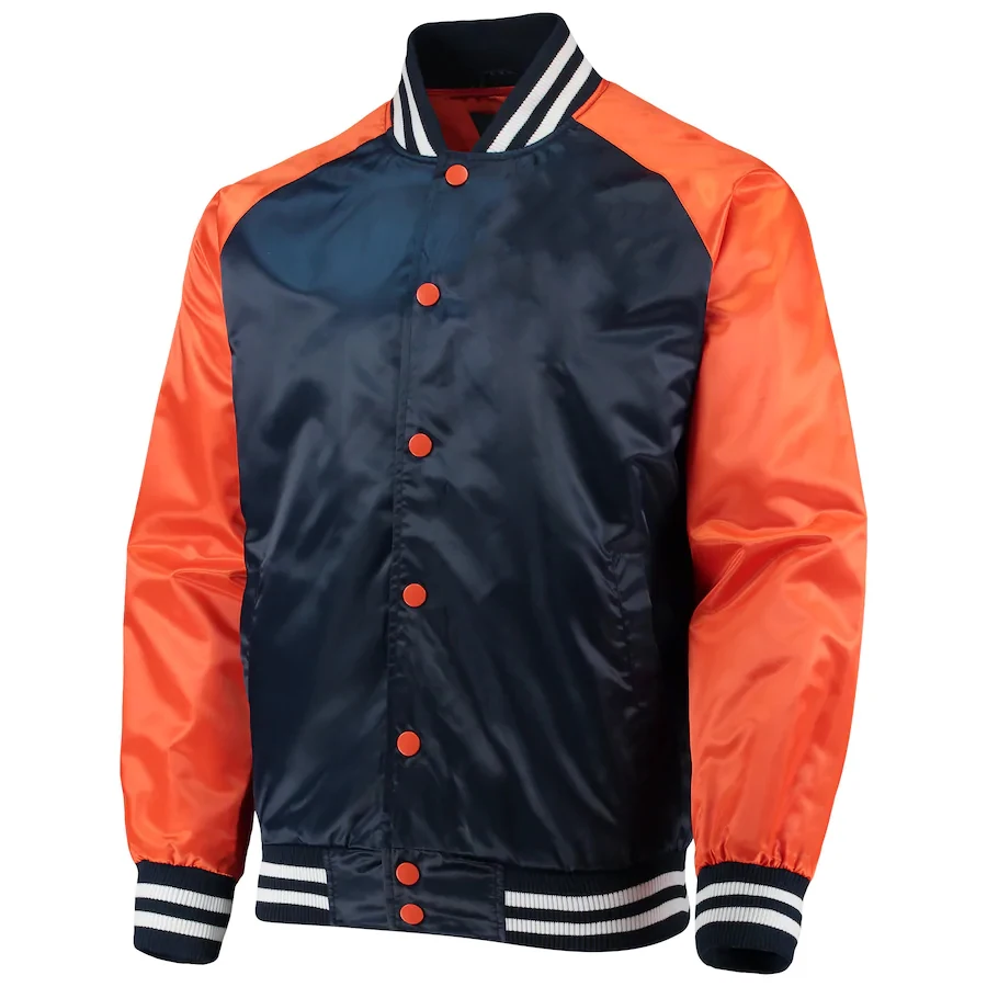 Низкий минимальный заказ саржевая бейсбольная куртка Letterman большого размера куртки по оптовой цене с вышитыми нашивками на заказ