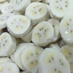 Wholesale Top Quality Kinds of IQF frozen fruit banana Nutrients Naturally Sweet Bulk Packaging Sliced from Viet Nam